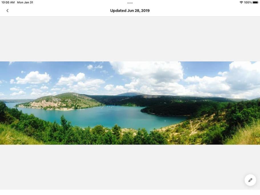 Petit Coin De Paradis En Provence Aups Exterior photo